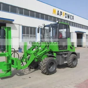 China 3 Cylinders Engine Mini Front Loader, Hydrostatic Mini Loader, 4wd Mini Loader thumbnail-5