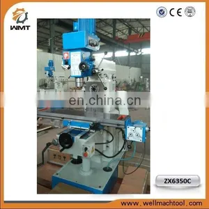 Vertical Horizontal Universal Milling Machine ZX6350C With CE for Sale thumbnail-2