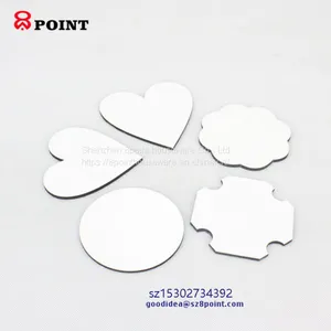 Sublimaiton MDF Wooden Coaster With Cork Back Cup Coaster thumbnail-5