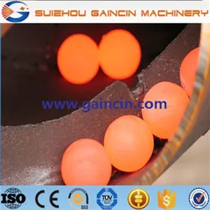 Grinding Media Forged Balls, Dia.100mm, 120mm Steel Grinding Media Balls, Steel Grinding Media Balls thumbnail-1