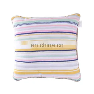 Summer Tropical Pineapple Design Cotton Linen Outdoor Square Home Decor Cushion Pillowcases Wholesale thumbnail-3