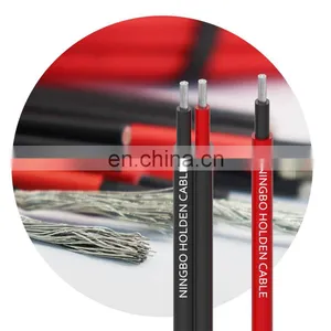 2x10mm2 Panel Collecting Cable Twin Core dc Solar Cable thumbnail-2