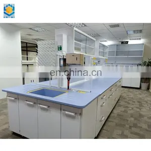 C Frame Full Steel Structure Lab Furniture Table Lab Work Bench thumbnail-3