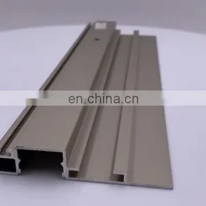 SHENGXIN China 6061 Aluminum Profile Extrusion Aluminium Curtain Rail Aluminium Frame for Cabinet thumbnail-1