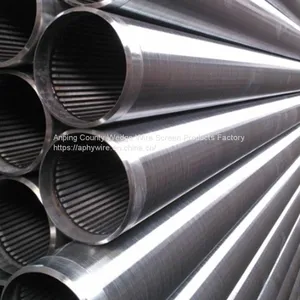 Wedge Wire Screen Tube , Wedge Johnson Wire Water Well Screen Pipe thumbnail-2