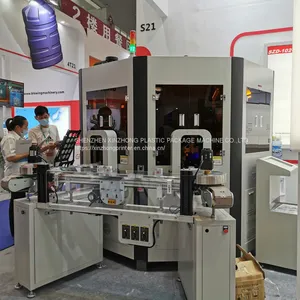 Automatic Multicolor Glass Round Flat Bottle uv Screen Printing Machine SZD-106 for Plastic Cosmetics Near me thumbnail-3