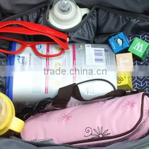 Custom Portable Fashion Diaper Bag With Changing Mat thumbnail-6
