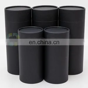 Biodegradable Recycled Kraft Paper Tube Packaging Coffee Cardboard Tube Packaging thumbnail-4