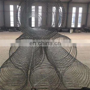 Cheap Hot Dipped Razor Barbed Wire Used in Airports Low Price thumbnail-4