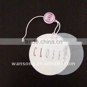 OEM Embossed Industrial String Seal, Custom Design Hang Tag With Plastic Locker and Nylon String thumbnail-1