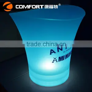 Competitive PP Plastic Belvedere Wine Bucket LED Ice Bucket thumbnail-1