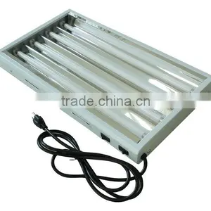 T5 Grow Lights for Home, Hydroponics, Agriculture and Greenhouse / T5 HO Fluorescent Lamp Fixture 24w 2ft 4bulb thumbnail-3