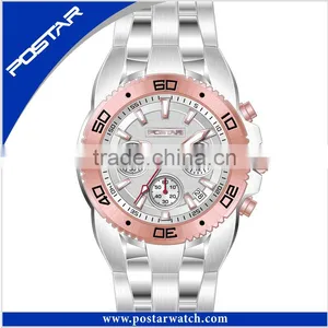 Men Stainless Steel Automatic Watch Japan Movement Quartz Watch thumbnail-2