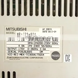 Wholesale Price Mitsubishi AC Servo Drive MR-J2S-60A thumbnail-4