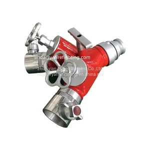 Dividing Control Breeching Wye Fire Hose Manifold With BS Adapter thumbnail-5