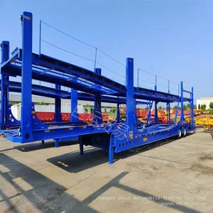 China Exports European Style Vehicle Transport Semi-trailers Sedan Transport Vehicle thumbnail-2