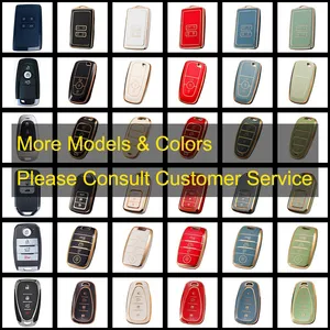 Innofit Tpu Car Key Cover Fob Case Factory For Toyota Renault Volkswagen Mazda Ford Hyundai Honda Kia Chevrolet Auto Accessories thumbnail-2