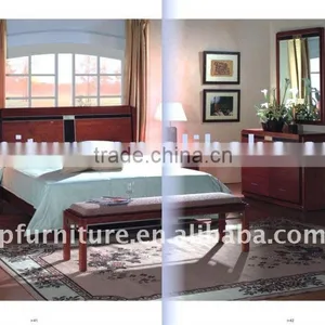 Spanish Style Hotel Queen Bedroom Furniture PFG315 thumbnail-1