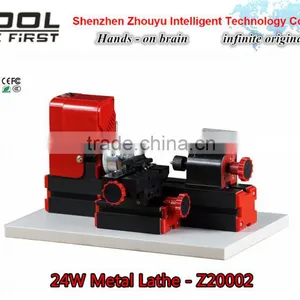 HOT SALE HOBBY Basic Mini Metal Lathe Z20002 for DIY Toys ,wood Working Model Crafts thumbnail-1