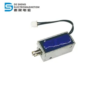 Mini Push Pull Solenoid DS-0530 12V DC Frame Type Micro Electromagnet thumbnail-1