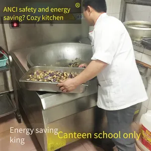 Dongguan Anci School Commercial Induction Cooker, Price of High-power Commercial Induction Cooker, 2026 Newest Model of Electromagnetic Big Wok Stove thumbnail-5