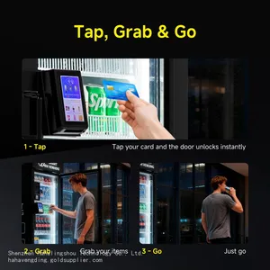 HAHA Smart AI Vending Machine With Card Reader, Combo Snack & Drink Machine, AI Visual Recognition & App Management thumbnail-5