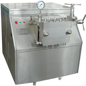 Factory Food Ultra-high Pressure Homogenous Emulsifying Equipment Homogenizer Homogenizing Machine for Juice Drinks Dairy Milk thumbnail-1