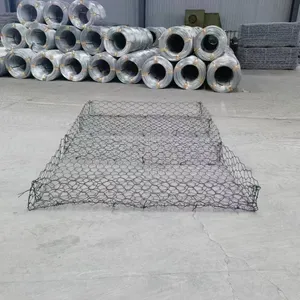Lianqi Network Industry [galfan/galvanized/plastic-coated Options Available] Reno Mattresses, Ecological Slope Protection Cages for River Channel Treatment thumbnail-1