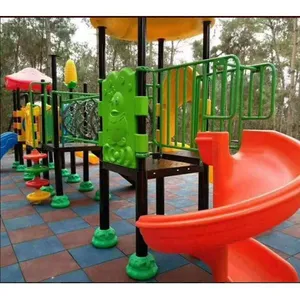 Large Outdoor Plastic Slide, Children's Swing Set for Kindergartens, Communities and Scenic Spots, Customized Playground Equipment thumbnail-2