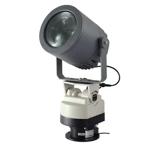 Gimbal Searchlight Automatic Cruise Remote Control High-Brightness Long-Distance LED Lighting 220V Outdoor thumbnail-1