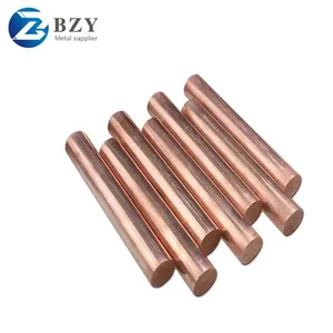 Great Quality C1100 C1220 C1201 C2100 C2200 C2300 Price of Copper Round Bar Rod thumbnail-4