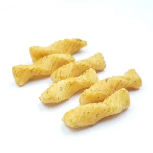 Healthy Non-fried Twisted Rice Snacks Japanese Style Miso Butter Garlic Seasoning for Private Label OEM Manufacturers thumbnail-3
