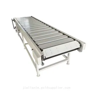 Plastic Chain Plate Conveyor Flat Top Chain Anti-Static Perforation Single Hinged Straight Stainless Steel Chain Conveyor System thumbnail-1