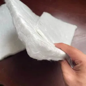 Alkali-free Glass Fiber Needle-punched Blanket High-temperature Boiler Flue Insulation Sound-absorbing High-density Glass Fiber Needle-punched thumbnail-1