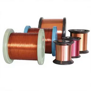 Solid Aluminum Enameled Magnet Wire IEC 600V Insulated IP68 Rated 180 Temperature Guitar Bass Pickup Electrical Wires Roll thumbnail-1