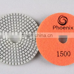 4inch Wet & Dry Polishing Pad (White Resin) thumbnail-2