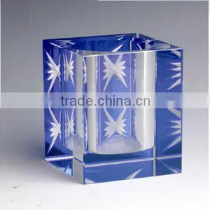 Fashion Crystal Pen Holder Color Painted Crystal thumbnail-1