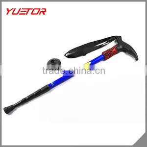 Cheap 4 Section Telescope Anti-shock Aluminum Walking Sticks thumbnail-1