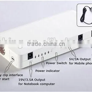Emergency Power Supply for Laptop, Cellphone, Diesel Cars, Auto Mini Jump Starter Pack thumbnail-2