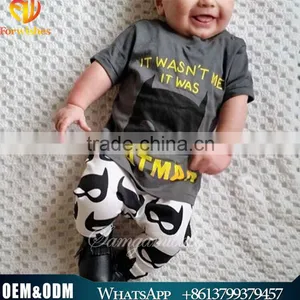 2016 Latest Design Children Clothing Toddler Outfits Kids Clothes Casual Cotton Cloth Set thumbnail-1