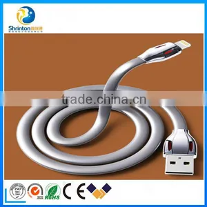 Remax Snake Laser Flat USB Charging Cable for Iphone and Micro thumbnail-1