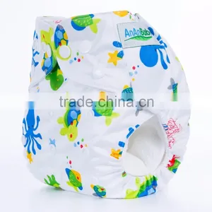 AnAnbaby Cloth Diaper Breathable Baby Printing Cloth Diapers thumbnail-4