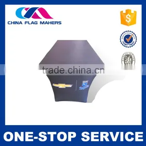 Quality Assured Good Prices Custom Logo Rectangular Stretch Table Cover thumbnail-3