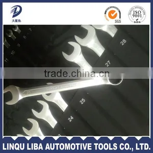 Chrome Plated Forged Carbon Steel One Open End Spanner Set thumbnail-5