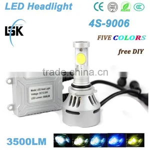 Copper Metal 4S Led Headlight 3500LM 9004 for Led Headlamp Canbus With Powerful Heat Dissipation thumbnail-1