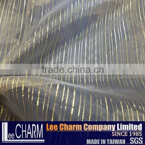 Glitter African Organza Roll Nylon Curtain Fabric thumbnail-5