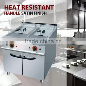 42L 2 Tanks Electric Fryer With Cabinet thumbnail-2
