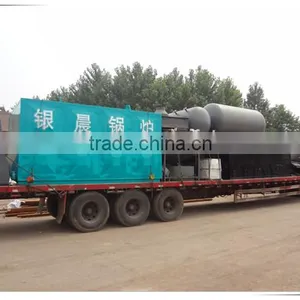 YLW Industrial Chain Grate Stoker Water Tube Coal Fired Thermal Oil Boiler thumbnail-5
