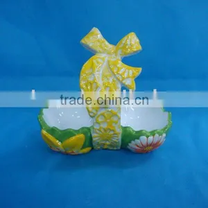 New Ceramic Egg Basket thumbnail-1