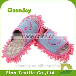 The Bottom of the Linen Chenille Indoor Winter Slipper Shoes thumbnail-6